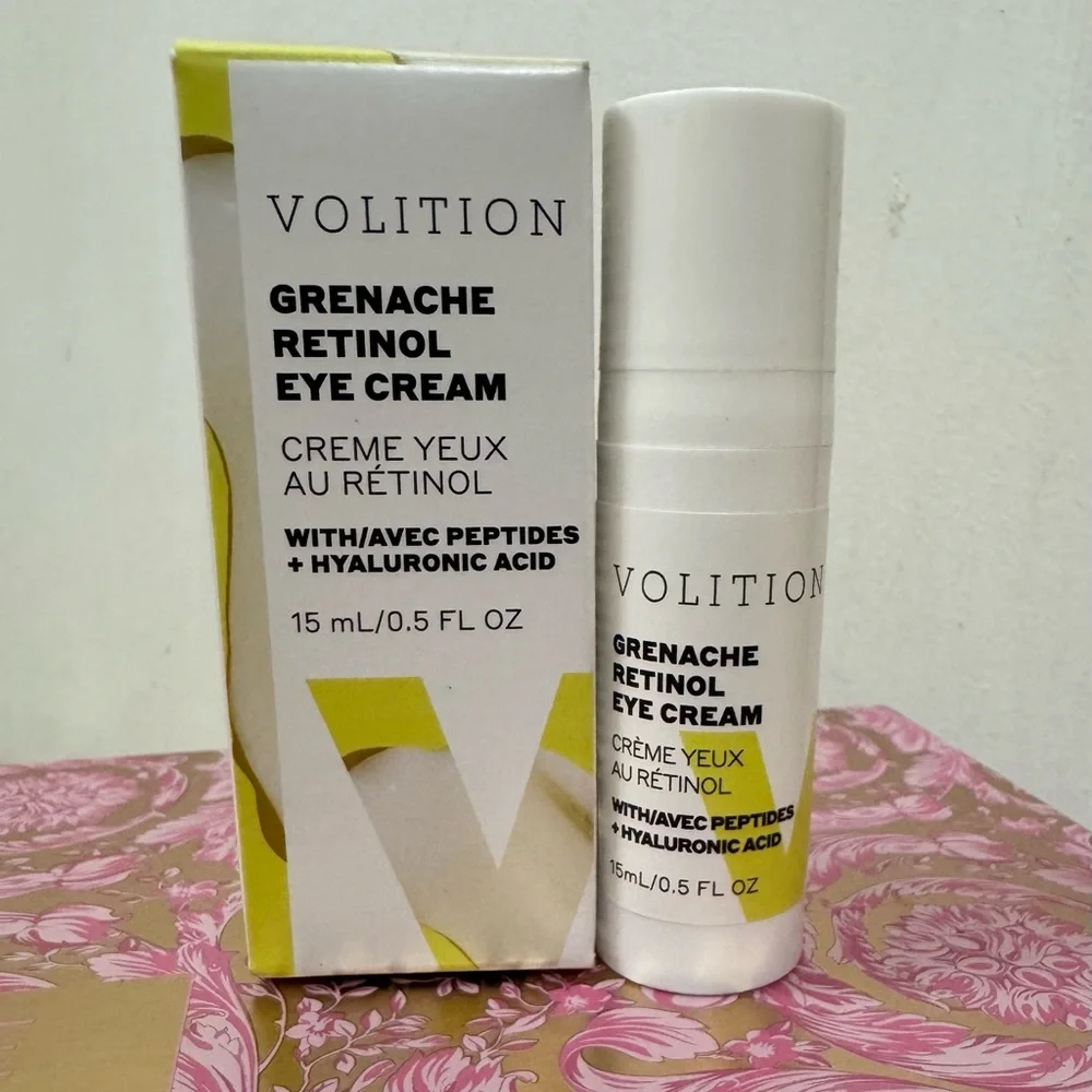 Volition Grenache Retinol Eye Cream with Avec Peptides+ hyaluronic acid